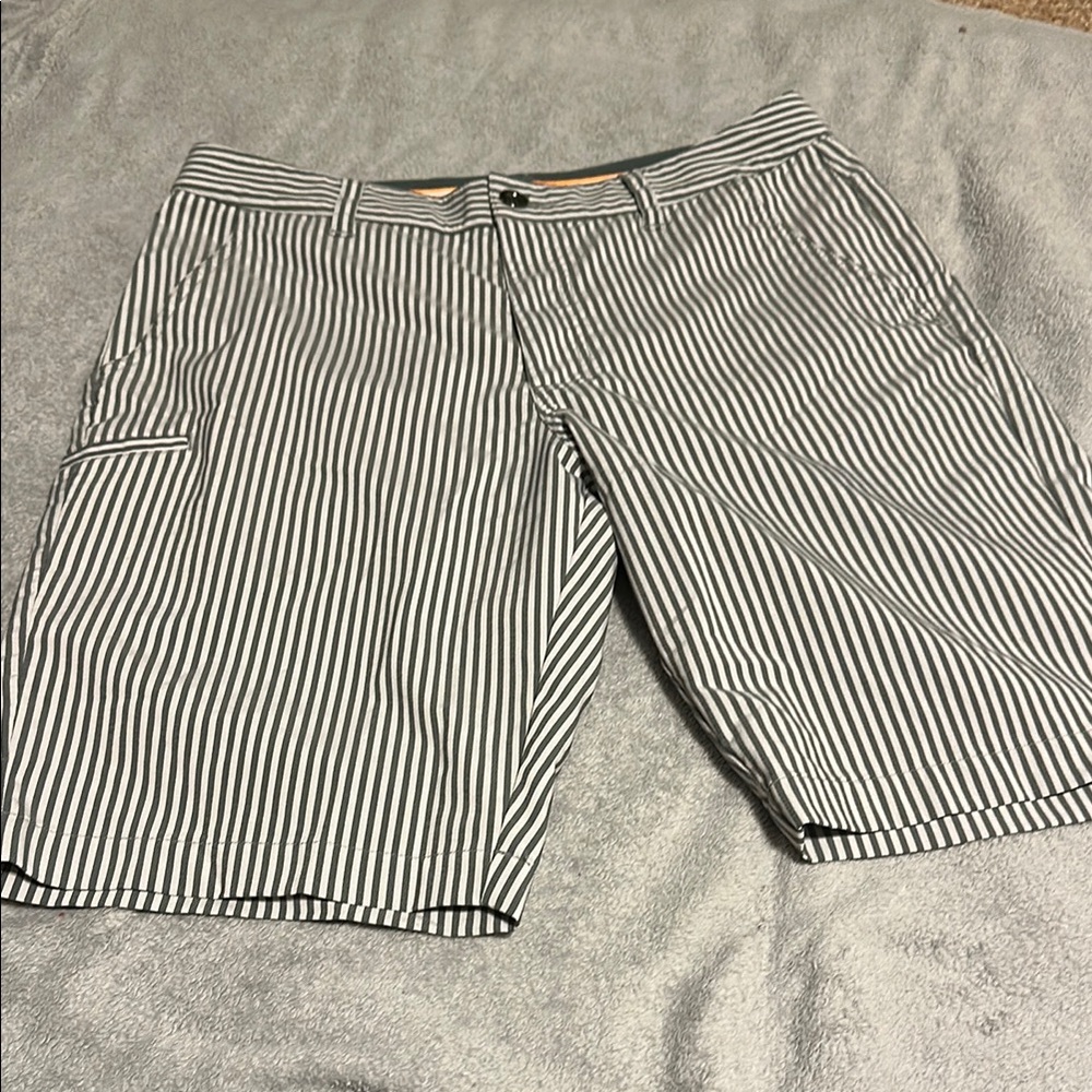 Striped Black and White Shorts CHASE54 size 30